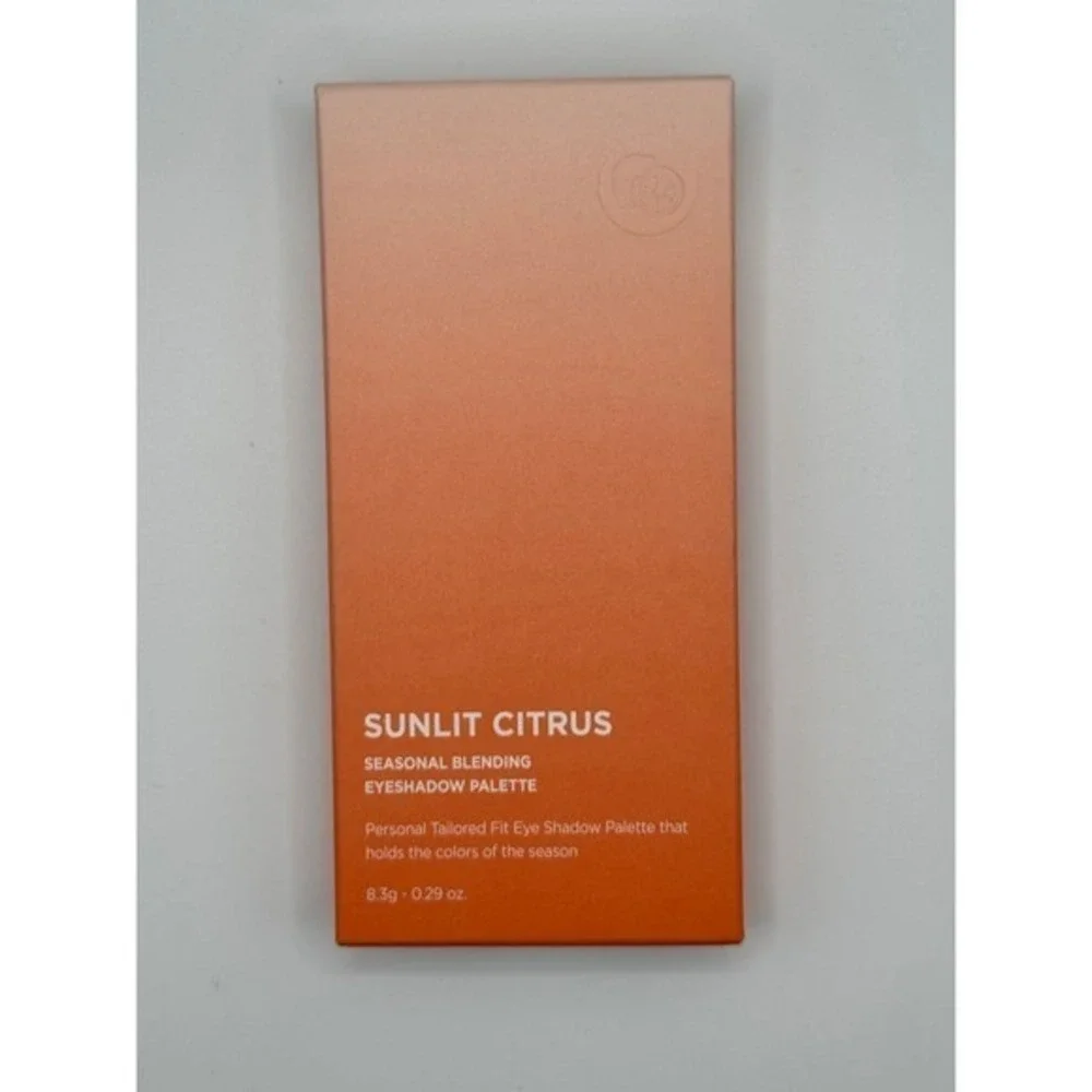 Peach C Seasonal Blending Eyeshadow Palette 04 Sunlit‎ Citrus Korean Makeup 8.3g